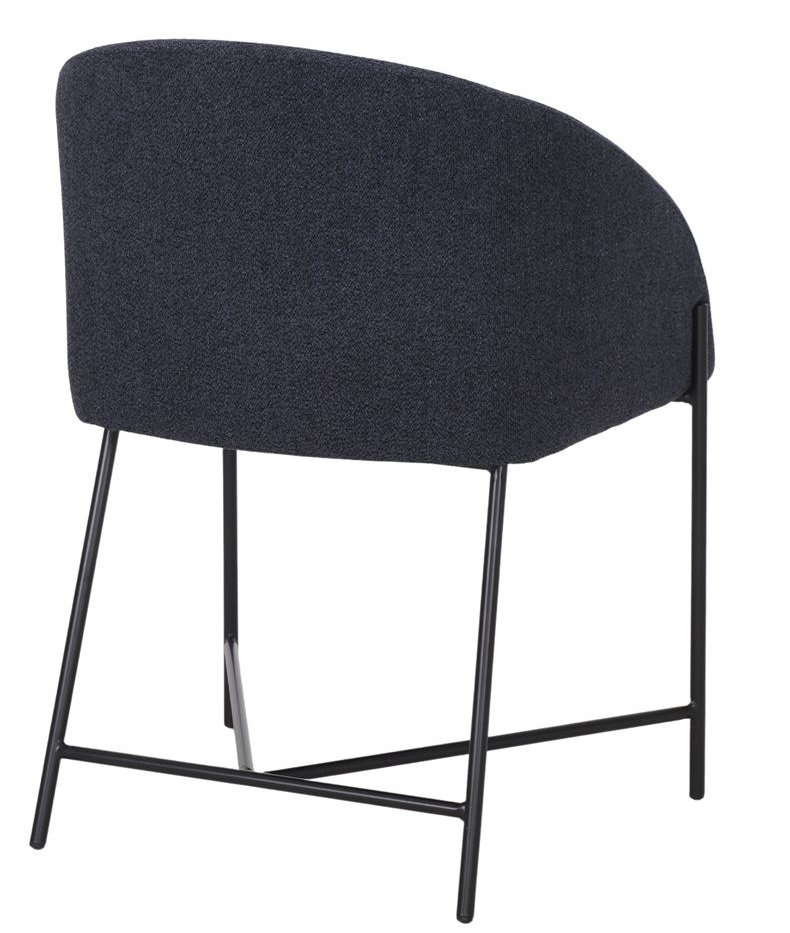 PETUNIA silla tapizada azul navi 2