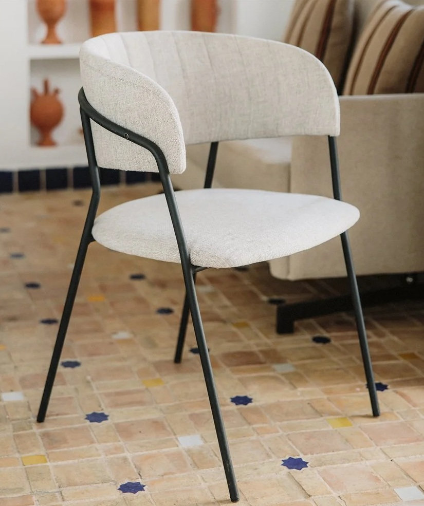 DAMES sillon tapizado beig 1