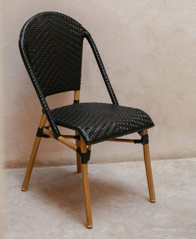 ROMEL silla exterior negro 4