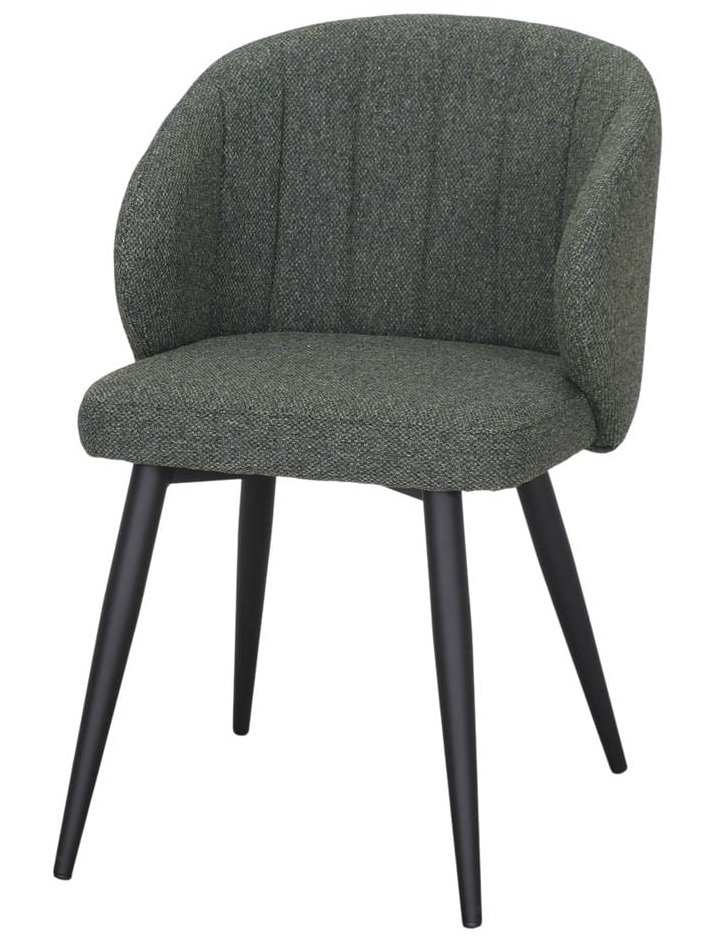 INSIDE silla tapizada verde bosque