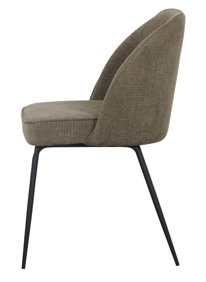 SEKEN silla tapizada verde 1