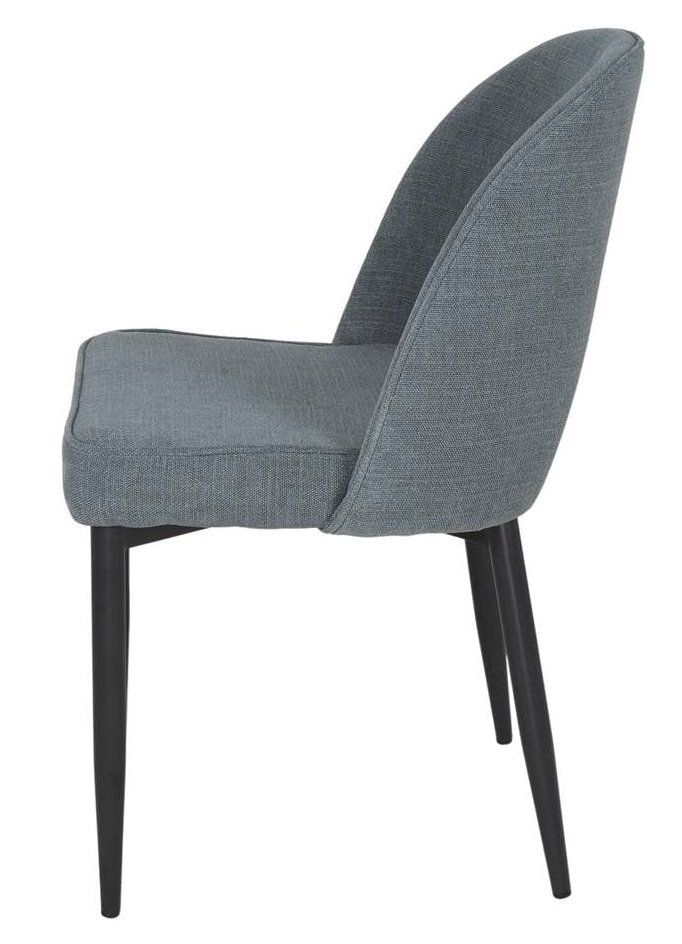 MARRIOT silla tapizada azul demin 1