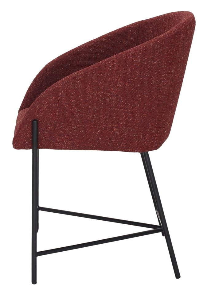 PETUNIA silla tapizada vino 1