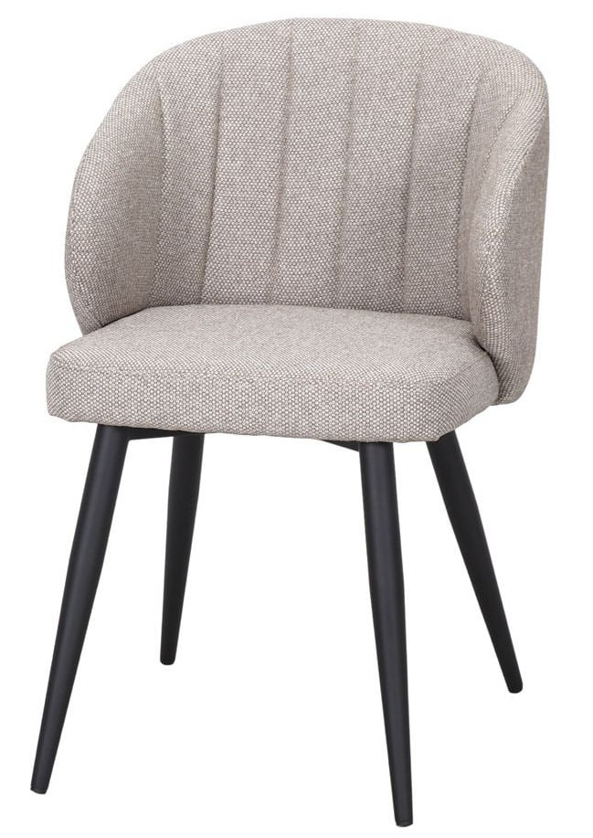 INSIDE silla tapizada beige