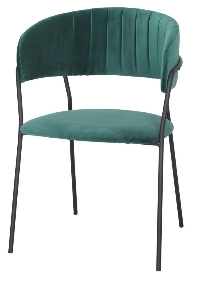 DAMES sillon tapizado verde