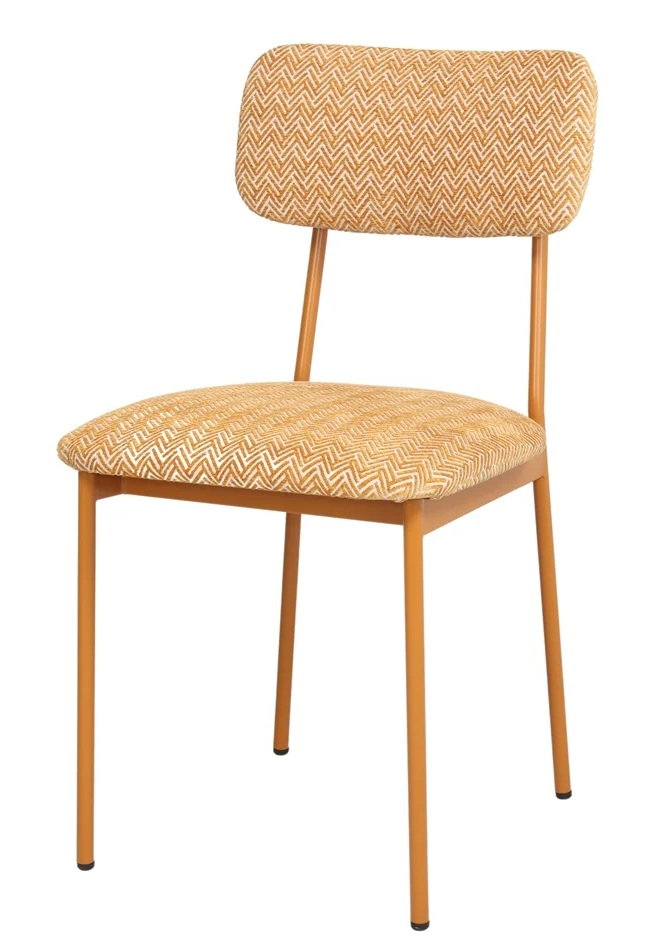 SACRAMENTO-Silla-tapizada-mostaza SACRAMENTO Silla tapizada mostaza