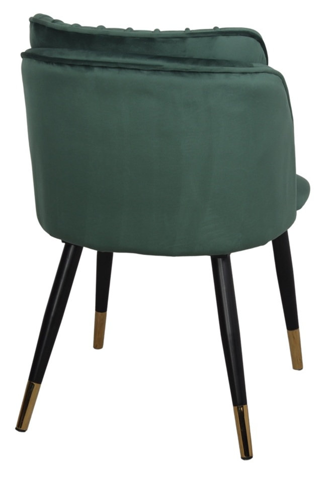 LUGGER silla tapizada verde 2