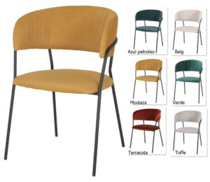 DAMES sillon tapizado w